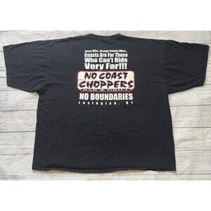 Vintage Kentucky Bar T Shirt Lexington No Coast Choppers Parody Size 3XL Read